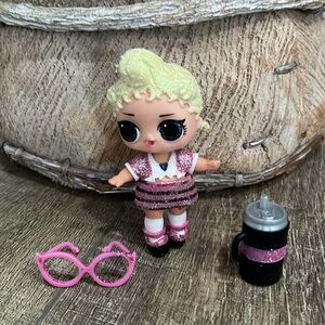 LOL Surprise Dolls PINK BABY Bling Holiday Glitter Series
